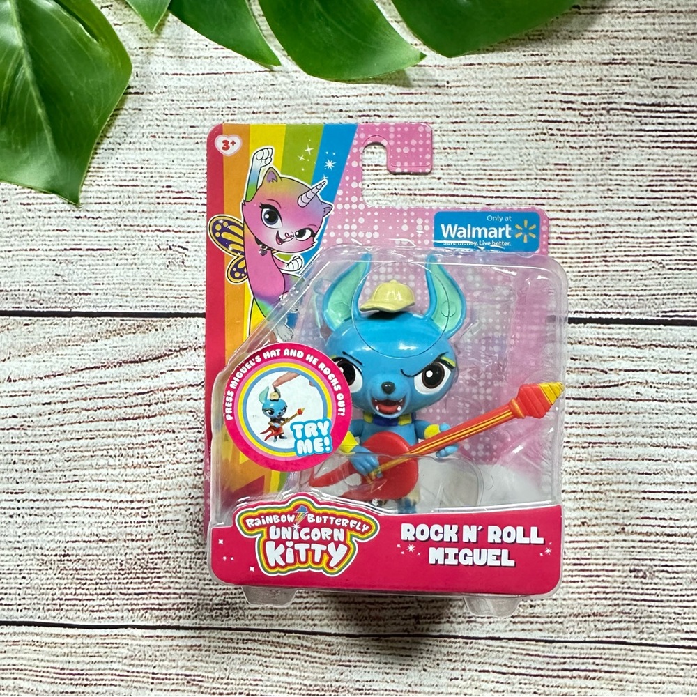 Rainbow Butterfly Unicorn Kitty Complete Set NEW - Picture 4 of 8